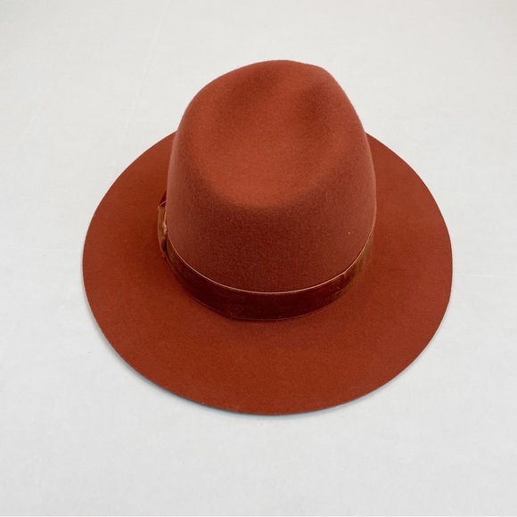 NWT Wyeth Ribboned Wool Rancher One Size Brown main image 4